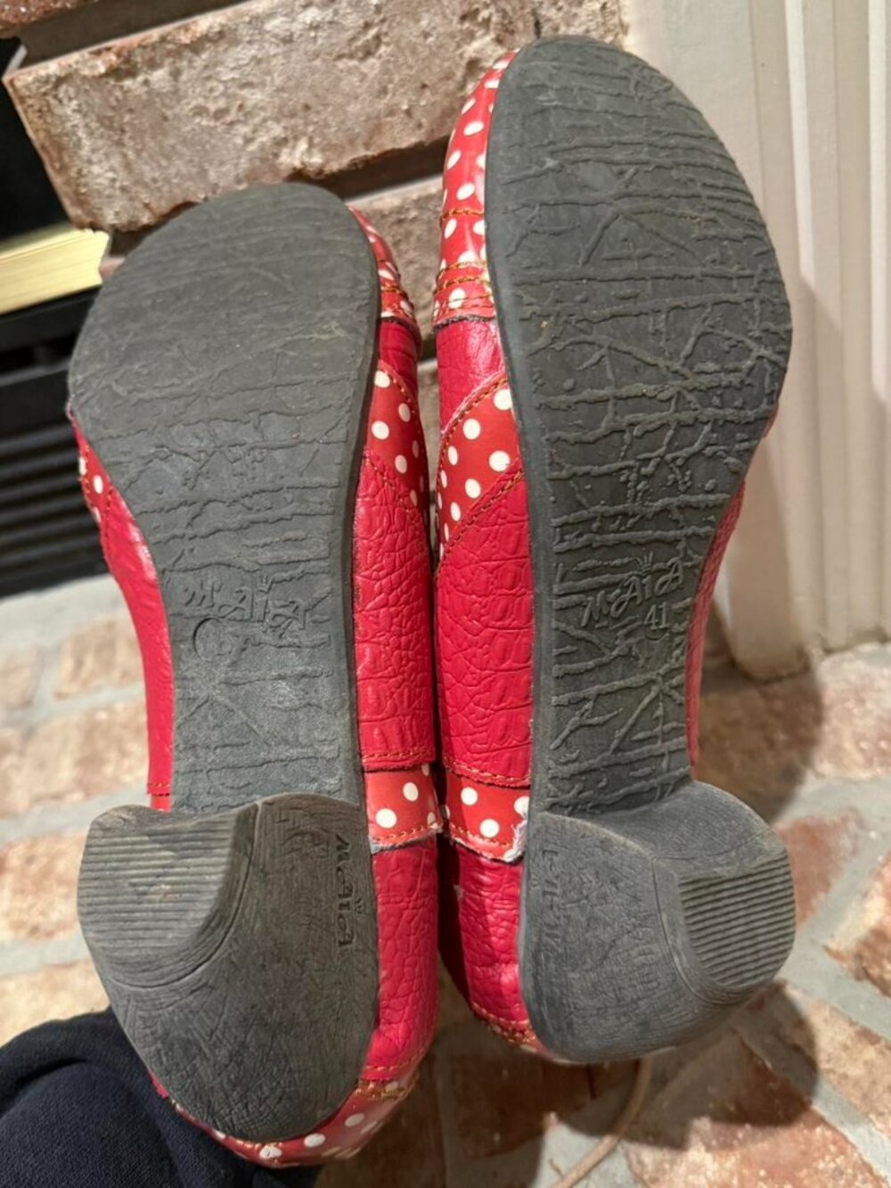 TMA Retro Polka Dot Booties - Picture 2 of 8